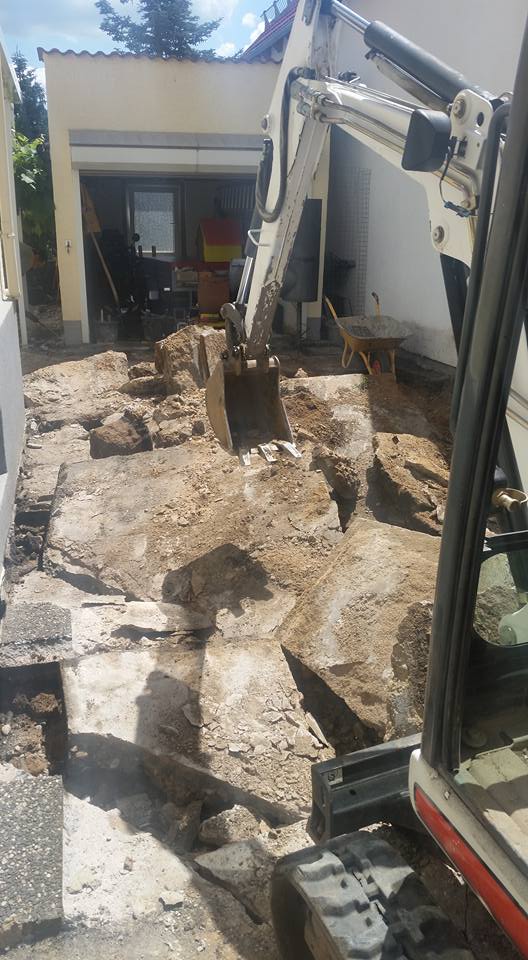 Leistungen Reif Garten- und Landschaftsbau - Pflasterarbeiten fertig